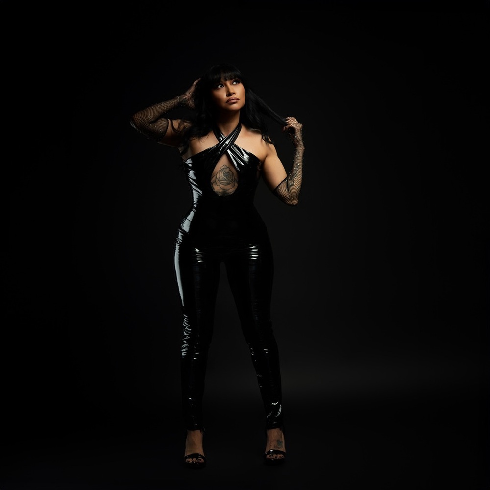 Oh Polly black jumpsuit. Like new.